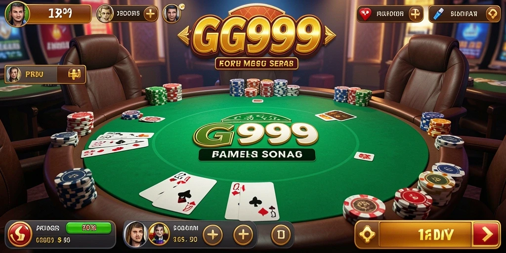 Tampilan gameplay GG999 yang menegangkan dan menarik.