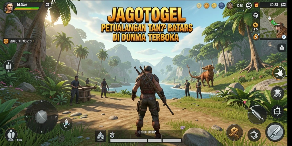 Screenshot menampilkan momen mendebarkan dalam petualangan Open World.