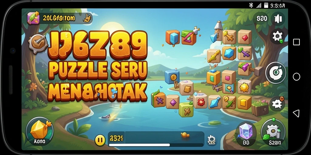 Tampilan gameplay seru dalam JP6789 yang penuh dengan tantangan puzzle.