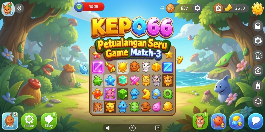 Tampilan menarik gameplay KEPO66 yang menantang.