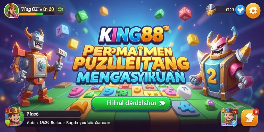 Screenshot gameplay KING88 yang menampilkan tantangan Puzzle yang menarik.