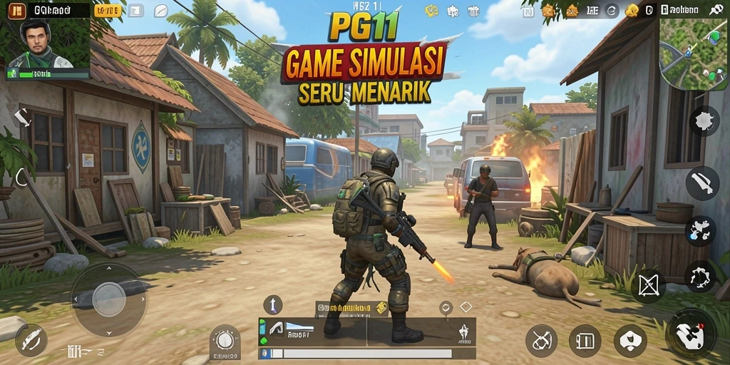 Screenshot PG11 menampilkan gameplay Simulation yang menarik.