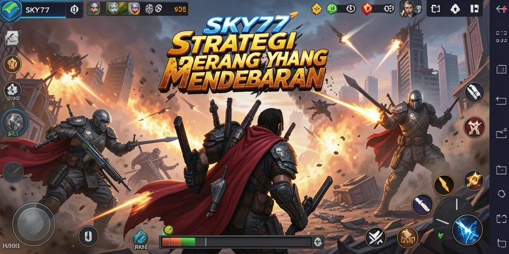 Tampilan gameplay SKY77 yang seru dan strategis.