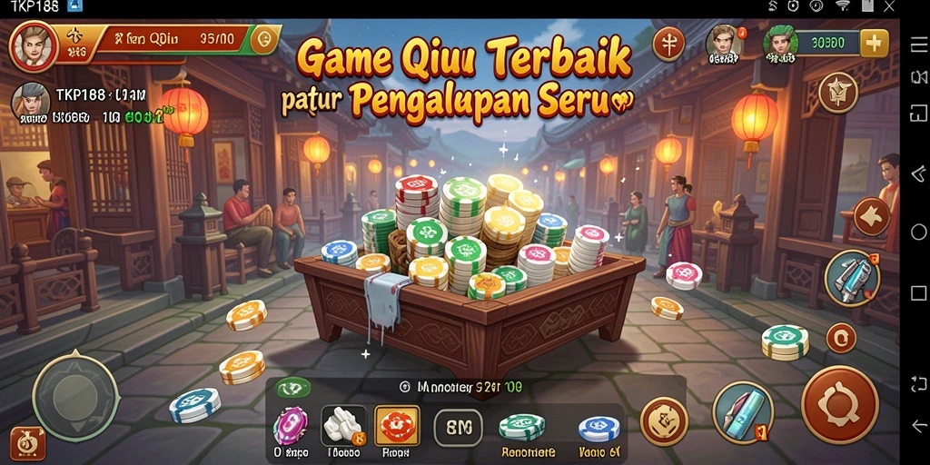 Screenshot gameplay QiuQiu yang menarik di TKP188.