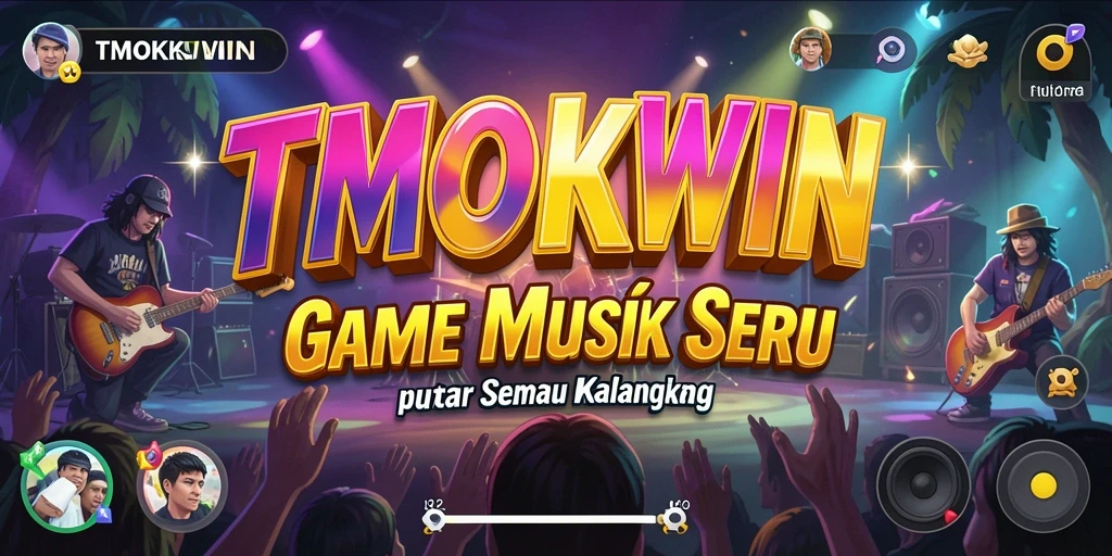 Tampilan gameplay TMOKWIN yang penuh warna dan interaktif.