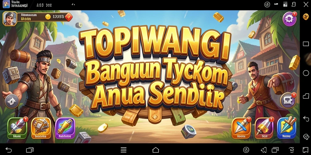 Tampilan gameplay menarik dari TOPIWANGI dengan grafis berkualitas.