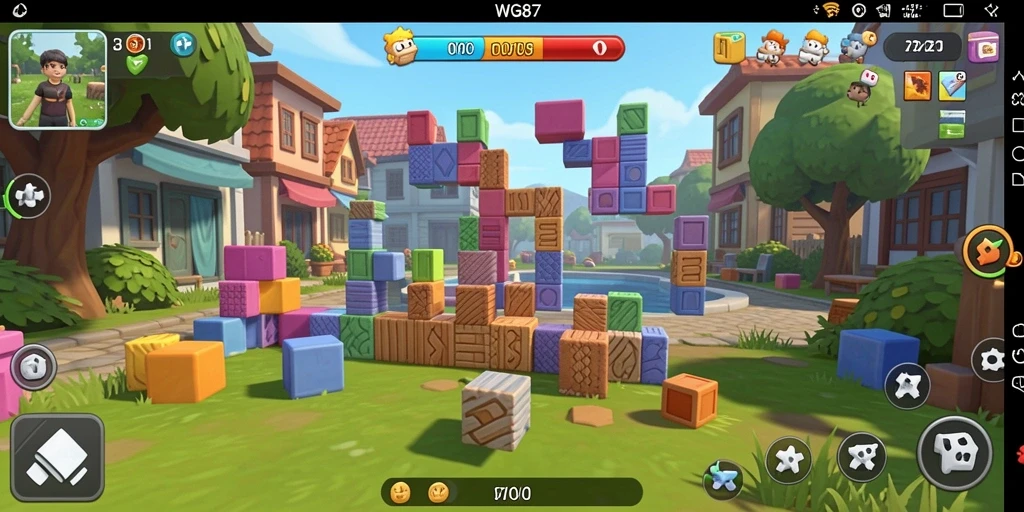 Tampilan gameplay WG87 dengan tantangan puzzle yang seru dan menarik.